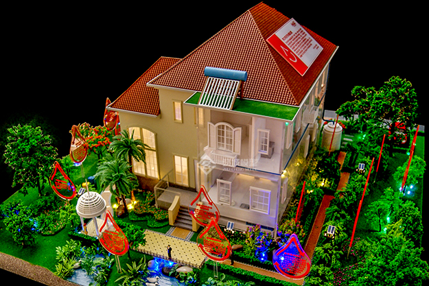 可口可樂節水屋模型