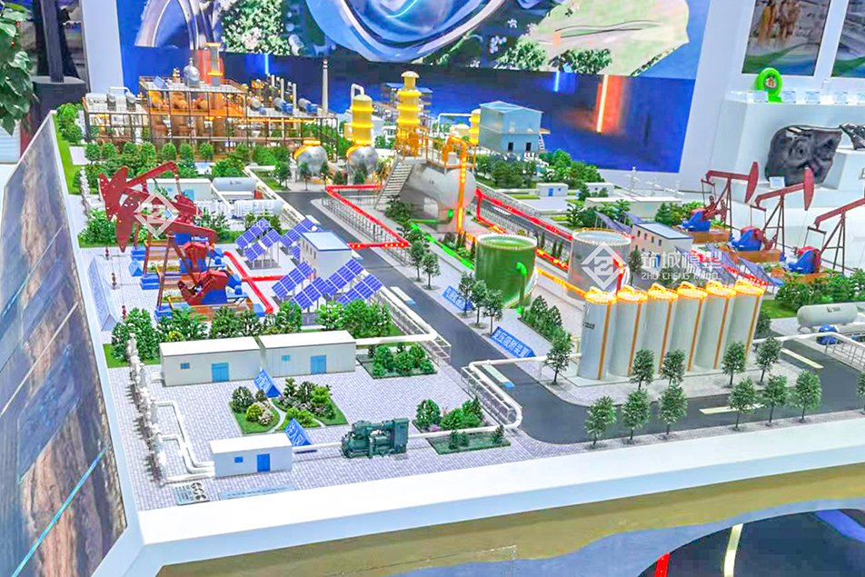 中國石化沙盤模型